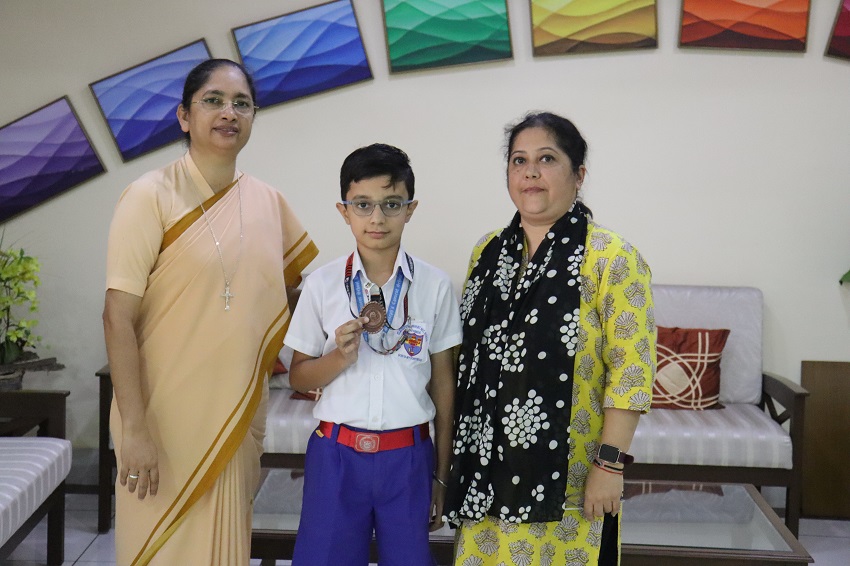 MEDAL IN DISTRICT LEVEL TAEKWONDO CHAMPIONSHIP